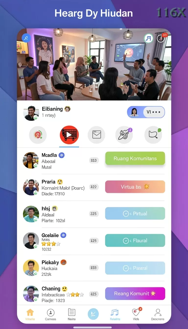 Cuplikan layar REMI101 — halaman utama