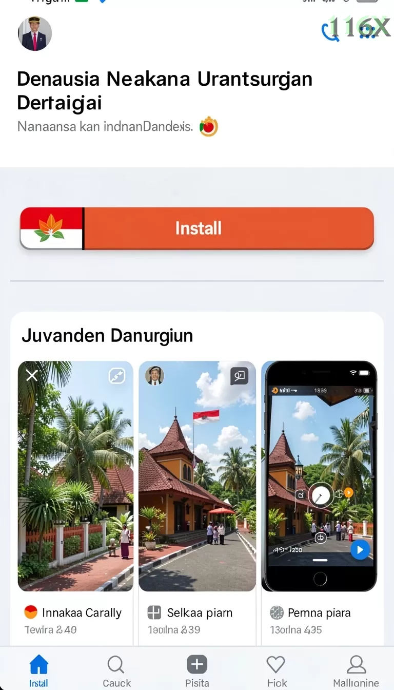 Cuplikan layar MANTRA55 — aktivitas