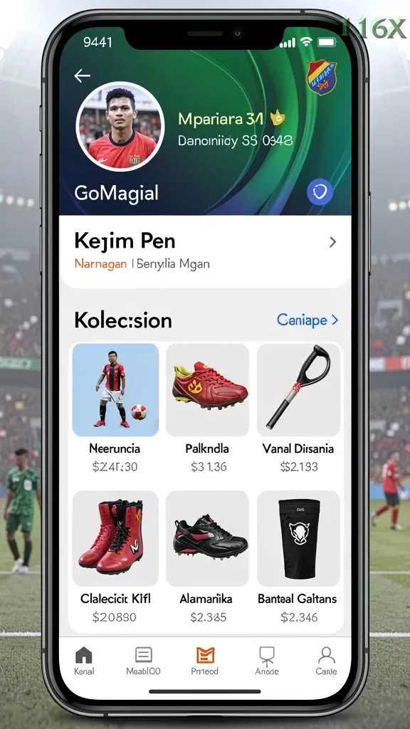 Cuplikan layar JKTOK — pengaturan akun